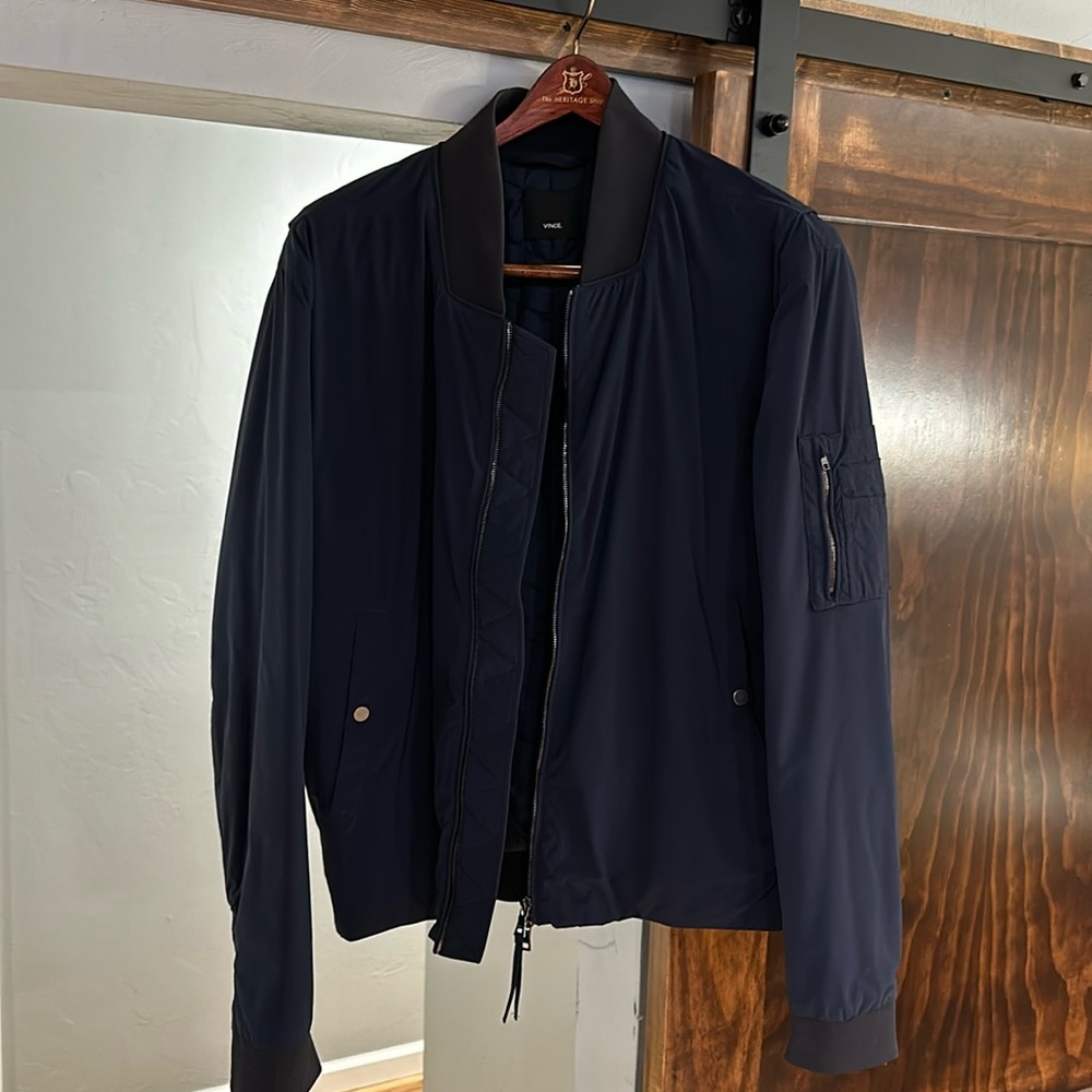 Vince Insulated Bomber Jacket